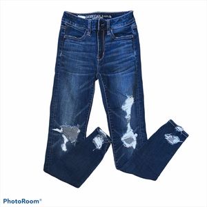 AEO Super Stretch X High Rise Jeggings